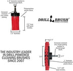 Drillbrush Hard Bristle Cleaning Brush for Crevices and Gaps - Outdoor - Image 5