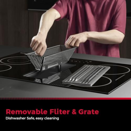 GASLAND CHEF COLLECTION 31.5" Downdraft Electric Cooktop, 4 Burner - Image 5