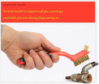 3Pcs Small Brass Wire Cleaning Brushes Set for Rust Removal in Holes - Image 3