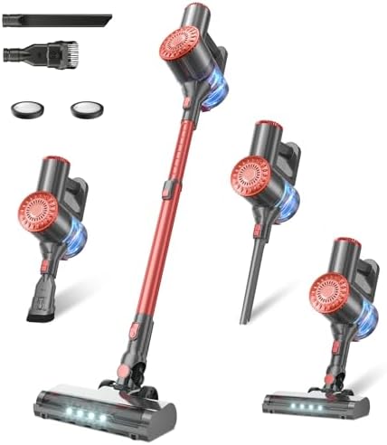 Tipdiy Cordless Vacuum Cleaner with 45KPA 45Mins for Hard Floor & Carpet by Unknown