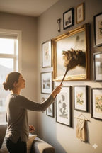 Premium Professional Feather Duster 21" | Natural Handheld Duster for Cleaning & Feather Mopping | Genuine Ostrich Feather with Long Wooden Handle | Eco-Friendly & Reusable (50 cm) - Image 3