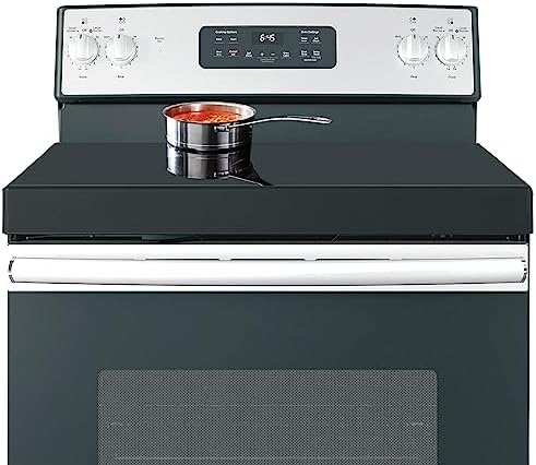 Stainless Steel Gas Stove Top Cover, Noodle Board Cooktop Cover, Kitchen Organizer for Gas and Electric Stove Range Expanding Kitchen Space, Large Size 30"x 22"x3", Black by dttbgg