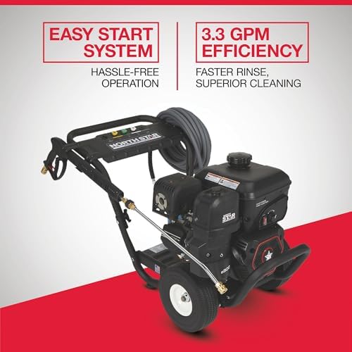 NorthStar Gas Cold Water Pressure Washer, 3,600 PSI, 3.0 GPM - Image 7