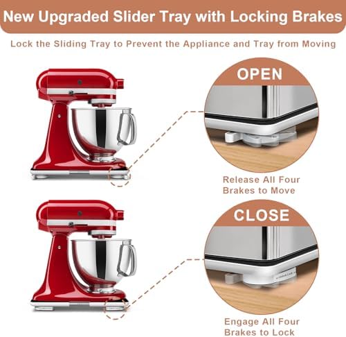 Adjustable Appliance Slider Tray - Expandable 6" x 11"- 11" x 20" - Image 3