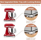 Adjustable Appliance Slider Tray - Expandable 6" x 11"- 11" x 20" - Image 3