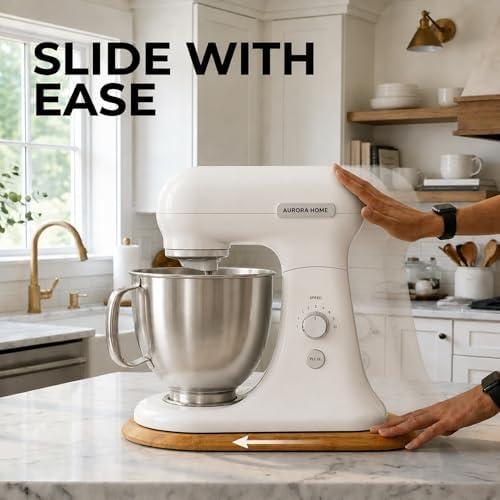 Ibyx Mixer Slider, Stand Mixer Sliding Mat, Natural, 4.5 Qt, Made in Canada - Image 3