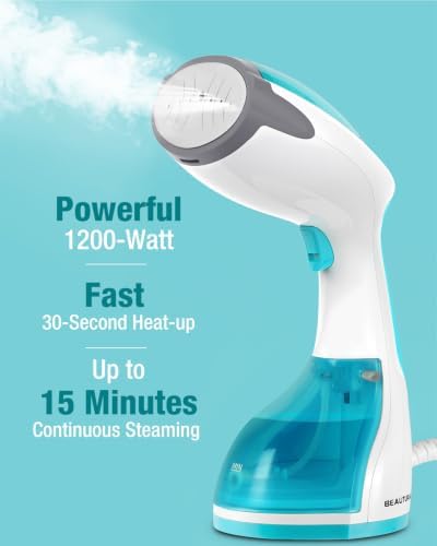 BEAUTURAL Steamer for Clothes, Handheld Garment Fabric Wrinkle Remover - Image 3