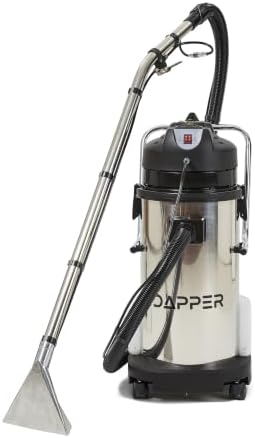 Dapper Supply Commercial 4-in-1 Wet/Dry Vacuum & Carpet Extractor, Carpet & Upholstery Cleaner, 100 PSI, 2.6 Gal. Solution Tank, 10.5 Gal. Recovery Tank, 2-Year Warranty - Image 2