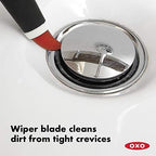 OXO Good Grips Deep Clean Brush Set, Orange, Blue - Image 2