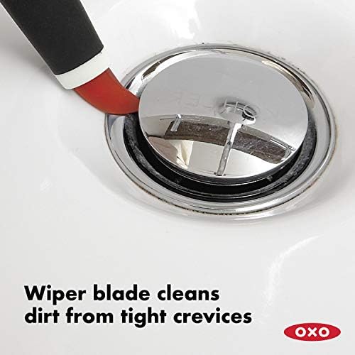 OXO Good Grips Deep Clean Brush Set, Orange, Blue - Image 2