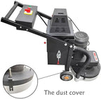 TECHTONGDA Concrete Floor Grinder Polisher 5 Head Grinding Base 14.9in Grinding Width with Built-in Dust Collection Fan for Construction Sites Industrial Workshops Garage 220v/4kW - Image 6