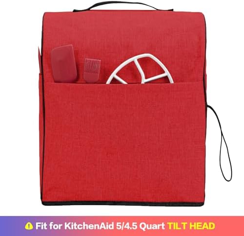 HOMEST Stand Mixer Dust Cover for KitchenAid 5/4.5 Quart Tilt Head - Image 4