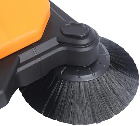 Walk Behind and Push Floor Sweeper Industrial Commercial Manual Carpet Swee - Image 6