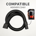 Replacement Hose Compatible with Hoover C2401 Back Pack Vacuum - 58Inches / 147cm for Bagged Vacuum Cleaner Heavy Duty Vacuum - Backpack Vacuum Cleaner – Part Number 2KE2105000 - Image 2