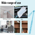 Colingmill 4 Pack Replacement Duster Handles, 3 Ft Extendable, Sky Blue - Image 4