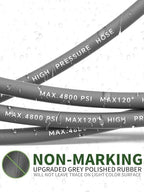 3/8" 4800PSI Pressure Washer Hose 75FT Swivel Quick Connect - Image 5