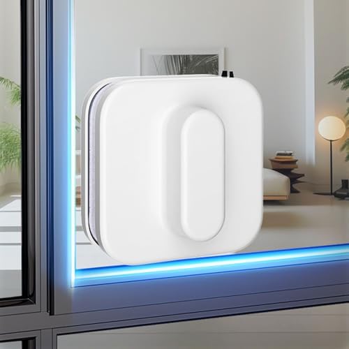 POCREATION Magnetic Window Cleaner, Double Sided Adjustable High Rise Tool with Ultra Fine Fiber Cloth and Silicone Squeegee, for 3 to 10mm Thickness Glass (D0310 (3-10mm)) - Image 3