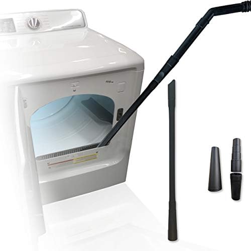 Dryer Lint Cleaner for Dryer Vent - Lint Eraser Dryer Vent Vacuum Cleaner Attachment and Lint Trap Cleaning Tool. Dryer Vent Cleaner Kit Vacuum Attachment (Standard) by MountainTrades
