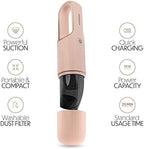 STARUMENT Portable Hand Vacuum Cleaner for Dust Pet Hair Dirt Home Car Interior, Furniture Lightweight Easy to Use, Compact Design Battery Rechargeable with USB-C Cable Pink - Image 3
