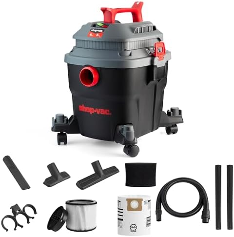 Shop-Vac 5430097 6 Gallon 5 Peak HP Wet/Dry Vacuum with Blower Function by Shop-Vac