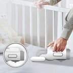 Portable Bed Vacuum Cleaner Cordless Rechargeable Professional Mattress Vacuum Cleaner Powerful Suction Handheld Deep Cleaner for Bed Sheet Carpet Fabric Sofa Vacuum Cleaning with Charging Dock - Image 6