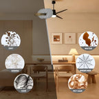 Eunice Ceiling Fan Cleaner Duster with Extension Pole,Grey 4.2FT - Image 5