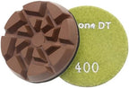 Diamond Polishing Pucks for Floor Grinding Machine, 3 Inch Resin Bond Discs for Concrete, Terrazzo, Marble, Granite, 400#, 9PCS - Image 2