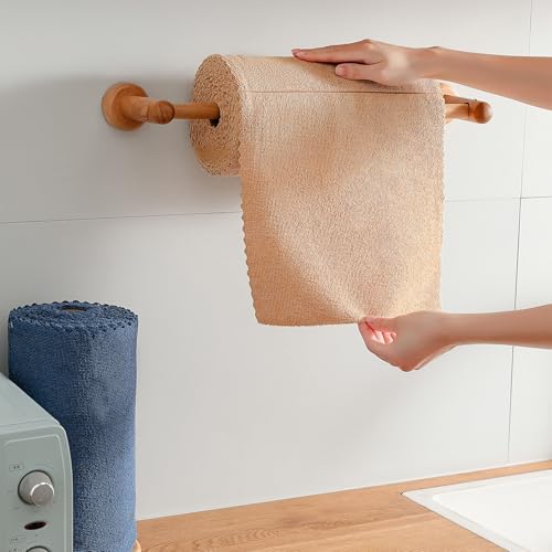 80 Pack Microfiber Cleaning Cloth Roll,Lint Free Rags & Tear Away Reusable Towels Washable Scratch,Ultra Absorbent Dish Rags(12" x 12") for Car Kitchen Home Garage-Dark Coffee - Image 4