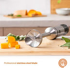 MasterChef Immersion Blender Handheld with Electric Whisk & Milk Frother Attachments, Hand Held Stainless Steel Stick Emulsifier for Making Baby Food, Soup, Puree, Cake, Cappuccino, Latte etc, 400W - Image 3
