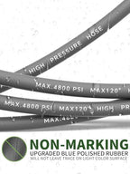 3/8" 4800PSI Pressure Washer Hose 25FT Swivel Quick Connect - Image 5