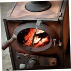 Mobestech Charcoal Ash Scraper with Aluminum Handle for Oven and Grill - Image 3