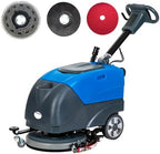 Emotor 15" Commercial Walk Behind Floor Scrubber Machine by eLifecenter
