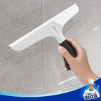 MR.SIGA Silicone Squeegee for Shower Doors, 25 cm/10 inch, White & Black - Image 5