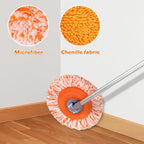 Keyloland Wall Mop, Primium 68” Wall Cleaner, High-Quality Baseboard Cleaner, Professional-Grade Baseboard Cleaner Tool with Handle, Superior Quality Dust Mop, Efficient cleaning tools - Image 4