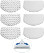 6 Pack Steam Mop Replacement Pads Washable for Bissell Powerfresh by Extolife