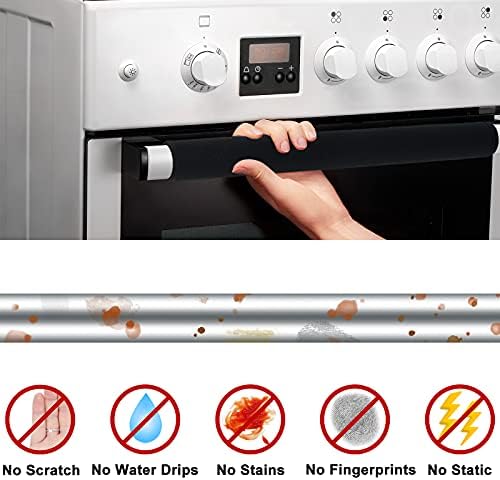 7Pcs Refrigerator Door Handle Cover Washable Kitchen Appliance Decor Handles Fridge Oven Microwave Dishwasher Antiskid Protector, Keep Off Fingerprints Food Stains - Image 3