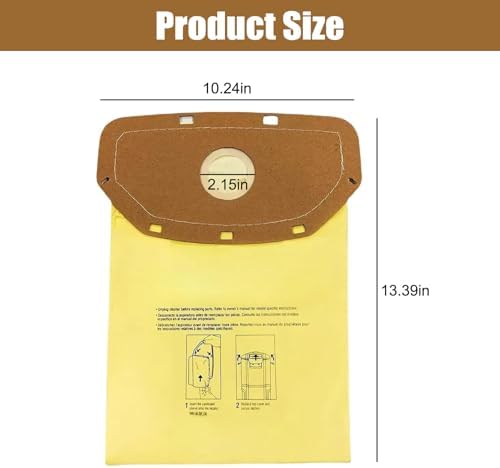 15 Pack AH10232 Type CB1 Vacuum Bags for Hoover Backpack Vacuum - Image 2