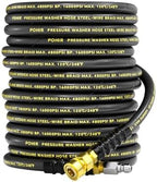 Pressure Washer Hose 70ft 4800PSI with 3/8'' Swivel Quick Connector by POHIR