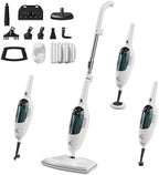 JOYMOOP Steam Mop & Handheld Steam Cleaner, 1100W Electric Steam Cleaner for Home, Fast Heat 20s, Adjustable Steam, Detachable Water Tank, 11 Accessories for Floors, Windows, Clothes by JOYMOOP
