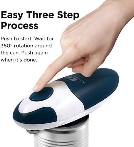 Kitchen Mama Auto 2.0 Electric Can Opener, Navy Blue - Image 3
