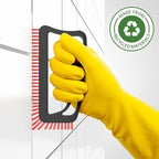 Fuginator® Grout Brush, Grey/Orange, Innovation from 100% Recyclables, Household, Patented and Certified with Blue Angel - Image 3
