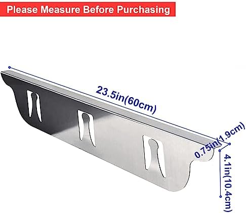 Stove Cover, Stove Guard, Stainless Steel Stove Gap Covers, Heat Resistant & Easy to Clean Stove Counter Gap Cover, Kitchen Stove Counter Gap Cover Eliminates Gap Between Counter & Appliances (2 pcs) - Image 4