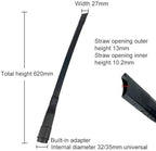 For Hoover Vacuum Cleaner Extra Long Flexible Crevice Tool Attachment with 35/32 mm Connection for Deep Cleaning Behind Appliances and Furniture Edges - Image 3