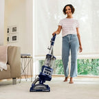 Shark NV360 Navigator Lift-Away Deluxe Upright Powerful Suction Vacuum for Hardwood Floor, Carpet, Muti-Surface Spotless Cleaning with Large Dust Cup Capacity, Swivel Steering, Blue (Renewed) - Image 2