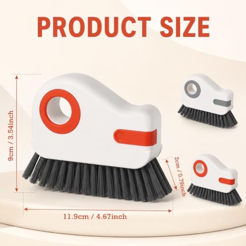 2 PCS Groove Cleaning Brush, Non-Shedding Gap Cleaner Tools - Image 2