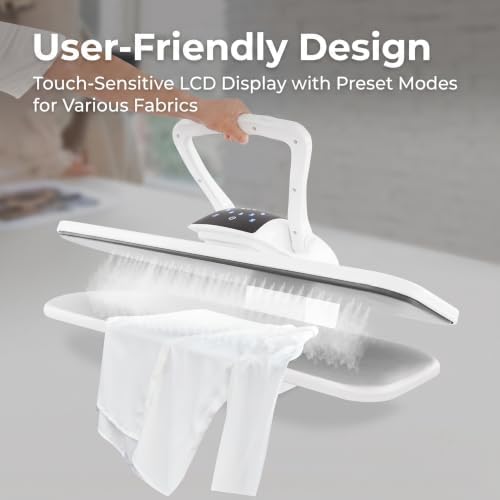 36" Large Steam Iron Press, 1600W Intelligent Digital Steam Press(White) - Image 7