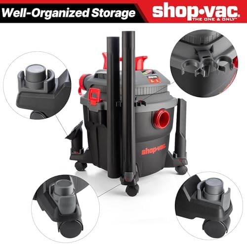 Shop-Vac 5430097 6 Gallon 5 Peak HP Wet/Dry Vacuum with Blower Function - Image 6