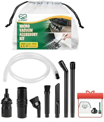 EZ SPARES 1-1/4" Micro Crevice Kit, Keyboard Car Vent Tools with Bag by EZSPARES