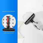 EHDIS Razor Blade Scraper, 6" Scraper Adhesive Remover Tool with 10 Double-Edge Blades for Cleaning Paint, Caulk, Adhesive, Label, Decal, Sticker from Window, Glass, Tile, Floor, Stove Top - Image 6