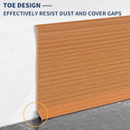 Vinyl Baseboard Molding Trim 4 Inch Peel and Stick Cove Base - Image 4